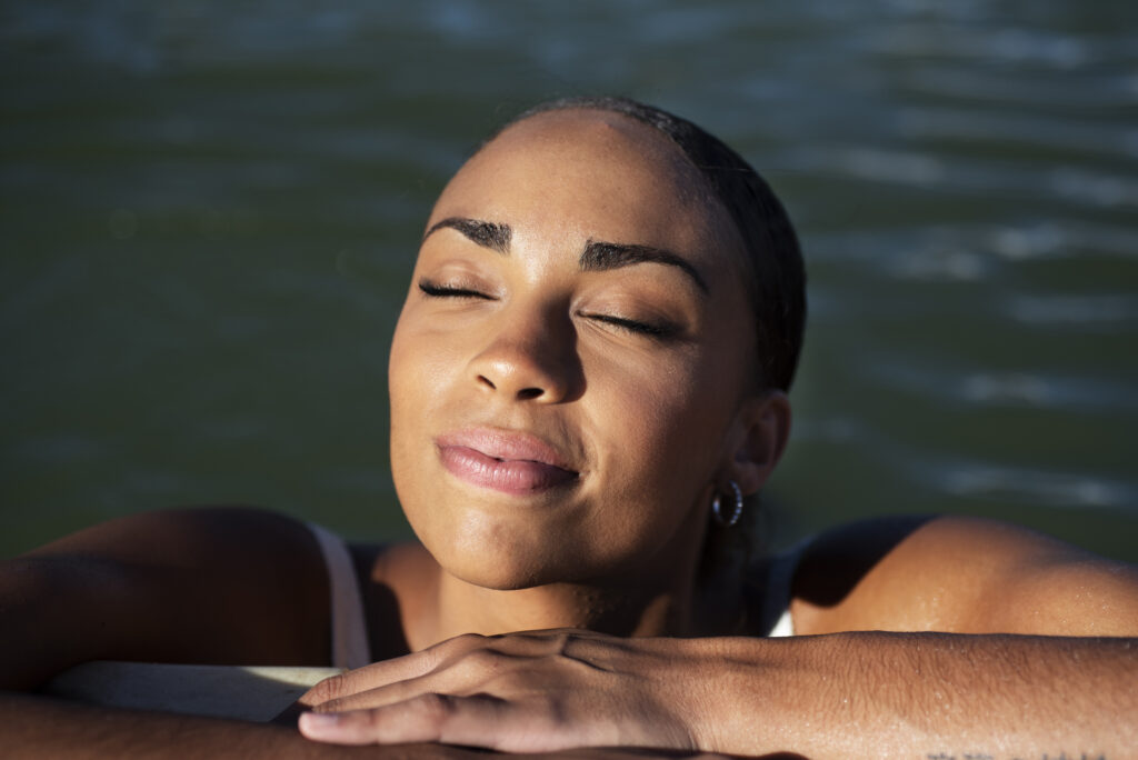 Pele cuidada no verão