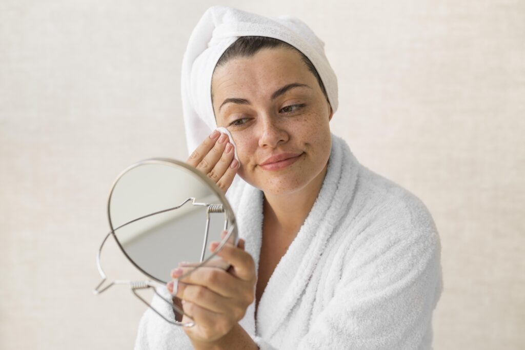 rotina skincare após as férias