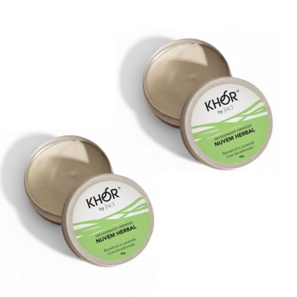Duo Desodorante Nuvem Herbal (com Bicarbonato de Sódio)